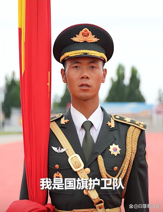 河南小伙担任九三阅兵升旗手 目光所至皆为华夏