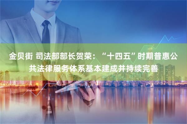 金贝街 司法部部长贺荣：“十四五”时期普惠公共法律服务体系基本建成并持续完善